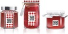 2  Square White Synthetic Paper Sticker Label - Waterproof And Tear-resistant -