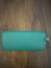 Coach Pebbled Leather Sunglass Case Green