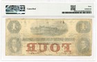1862  4 The Bank Of The State Of South Carolina Note - Civil War Era Pmg Vf 30