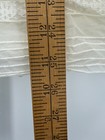 Vintage Girls Sheer Ivory Dress Lace First Communion Wedding Easter No Size Tag