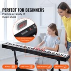 88 Key Digital Piano Keyboard Semi Weighted Full Size Electric Portable