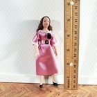 Dollhouse Female Doll Mom Mother Pink Dress Porcelain 1 12 Scale Miniature