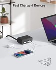 Anker 7-in-1 Usb C Charging Station 5ft Power Strip 65w Power Delivery Desktop