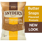  3 Packs snyder s Of Hanover Butter Snaps Pretzels 12 Oz Bag Crunchy Snack    