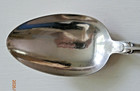 3 Alvin Chateau Rose Sterling Silver Serving Spoons 8 1 2 Inches 2 2 Ounces Each