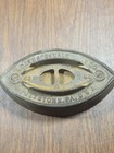 Antique Colebrookdale Iron Co No 50 Cast Iron Sad Flat Iron Pottstown Pa Usa