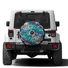  Donut 1 Spare Tire Cover With Backup Camera Hole Wheel Tire Cover Fit 