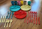 Gotham Ware    Sterilite Patio And Picnic Plates  cups utensils Made In Usa