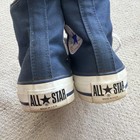 Vintage Converse Made In Usa All Star High Top Blue Sneakers Shoes Size 7 5
