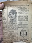 1928-1929 Vintage Newspaper Scrapbook Hollywood Poetry Articles Clippings Album