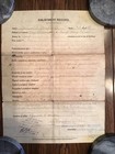 Ww1 Honorable Discharge From Army Certificate May 10 1919 Wwi Argonne Offensive