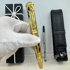 Montblanc Writers Edition Rudyard Kipling Rollerball Pen Gold Trim W  Case