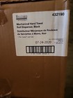 Hillyard Mechanical Hand Towel Roll Dispenser Black 432190