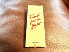 Trans World Airlines Twa  Slim Matchbook With Matches