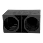 Dual 15  Ported Extra Large Subwoofer Enclosure Speaker Box W  Durable Bed Liner