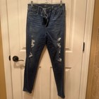 Abercrombie   Fitch Simone High Rise Super Skinny Dark Wash Jeans 10r 30