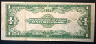 1923  1 Large Silver Certificate Horse Blanket Blue Seal Fr  237   pretty Note  