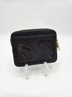 Coach Zip Card Case - Black gold Refined Pebble Leather - 6303