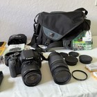 Canon Eos Rebel T4i   650d Dslr Camera W  18-55mm   75-300mm Lenses Bundle Kit