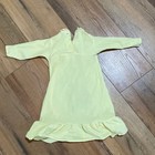 Vintage 1980 Strawberry Shortcake Nightgown Yellow Ruffle Sleep Dress Kids