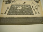 Bee Gees May 30-july 14  1975 Tour Dates city venue Main Course Promo Display Ad