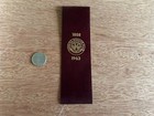 Jamaica Women s Club Leather Bookmark Queens New York Vintage 1888-1963