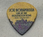 Joe Bonamassa Guitar Pick Concert Tour Stage Live At The Hollywood Bowl Plectrum
