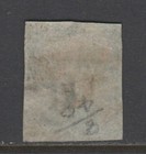 Barbados 1856    d  Green  White Paper Part Og H F Cv  220