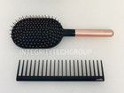 Dyson Supersonic Detangling Comb And Paddle Brush Set  black rose   Used