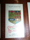 Tobacco Cigarette 1910 Wills  arms Of The British Empire   Set 50 Cards 
