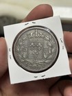 1829 W France King Charles X Silver 5 Francs Coin