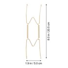 10pcs Wire Plate Hanger Plate Spring Hook Wall Plate Hanger For Decorative Plate