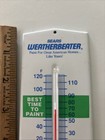 Sears Weatherbeater Vintage Thermometer  Paint 