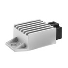  12v 4 Pin Voltage Regulator Rectifier  half Wave  With 4 Wires Cable Silver