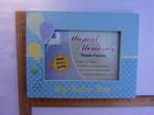 Frame Picture Photo Baby Musical Boy Blue 