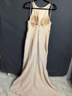 Cachet Elegant Lace A Line Wedding Dress Wt High Neck Sparkle  Pink