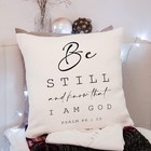 Bible Verse Throw Pillow Cover Cushion Case  Christian Religious