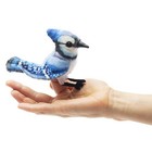 Folkmanis Puppets Mini Blue Jay Finger Puppet