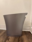 Umbra Light Gray Skinny Trash Can  2 Gal 
