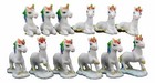 Rainbow Mane Unicorns 2 h Miniature Figurine Set Of 12 Mare Unicorn Horses Decor