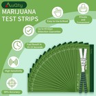 Auqty Thc Tests For Home Drug Test Kit  Highly Sensitive 15 Strips  Green