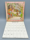 1975-76 Woodland Schoolhouse 16-month Calendar Nos Drawing Board Cards 
