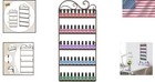 5-tier Rectangular Nail Polish Display Rack - Durable Metal Construction