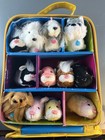 Zhu Zhu Pet Lot Of 12 Hamsters In Collector Case Hamster Hangout See Description
