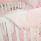 American Baby Compnay 2 Pack Reversible Slide Crib Rail Covers  Gray 27 5  X 7 