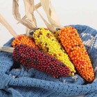 1 3 6 9pcs Artificial Ornamental Corn Decoration Thanksgiving Fall Home Decor