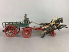 Antique Cast-iron Police Patrol Horse Drawn Carriage 