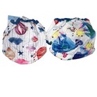 Rumparooz Cloth Diaper Cover One Size Adjustable Snap 2-pack Bright Prints