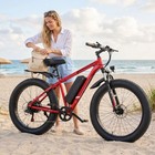 Ebike 500w Peak Electric Bike Mountain Bicycle 26  Fat Tire E-bike Adults 25mph