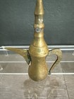 Vtg Mini Brass Middle Eastern Coffee Pot Turkish Arabic Dallah Tea Persian 2 5   